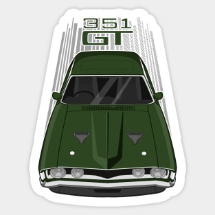Ford Falcon XA GT 351 - Jewel Green Sticker